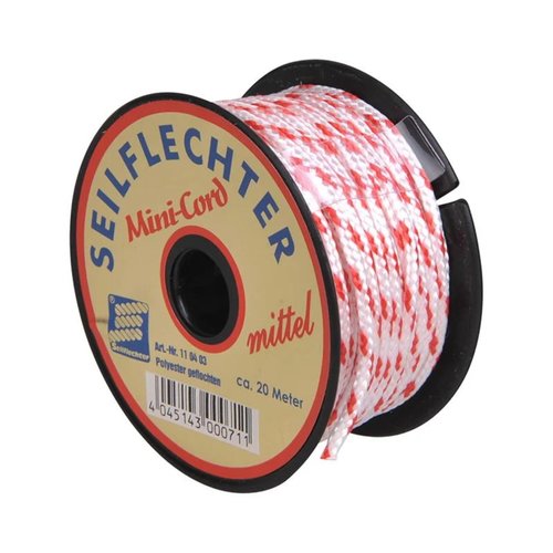 Seilflechter Mini Koord Polyester - Ø 3 mm - Lengte 20 meter - Assorti Seilflechter Mini Koord Polyester - Ø 3 mm - Lengte 20 meter - Assorti