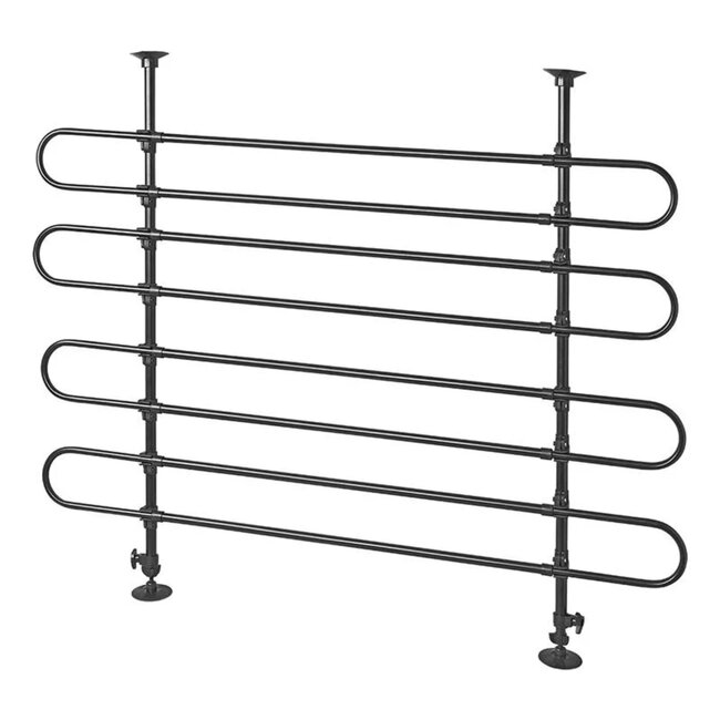 ProPlus Verstelbaar bagage- en hondenrek - 98-137 cm hoog - 80-145 cm breed - eenvoudig te installeren