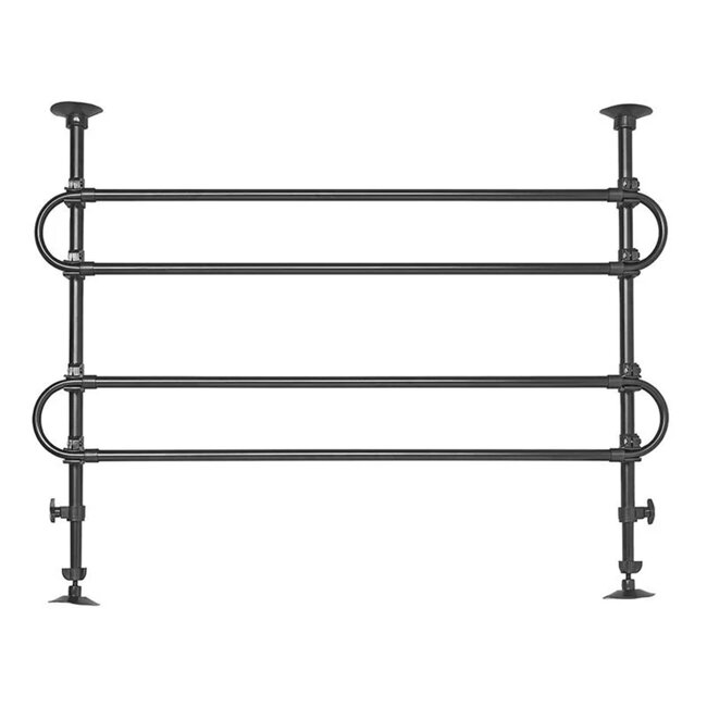 ProPlus Verstelbaar bagage- en hondenrek - 60-110 cm hoog - 85-140 cm breed - zwart