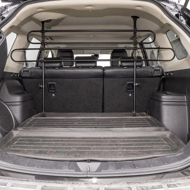 ProPlus Verstelbaar bagage- en hondenrek - 60-110 cm hoog - 85-140 cm breed - zwart