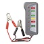ProPlus Compacte accutester - 12V - Grijs - Inclusief klemmen - 63g