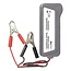 ProPlus Compacte accutester - 12V - Grijs - Inclusief klemmen - 63g