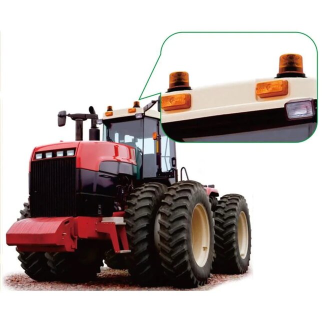 ProPlus Zwaailamp - Magnetische voet - 36 LEDs - 10-30V - Oranje