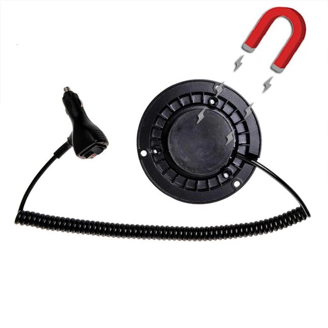 ProPlus Zwaailamp - Magnetische voet - 36 LEDs - 10-30V - Oranje