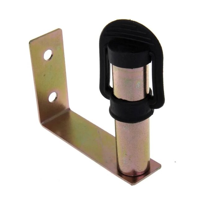 ProPlus Haakse zwaailamp pen - rubberen kap - staal - 10 cm - goud