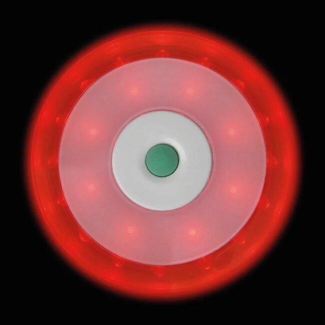 ProPlus Waarschuwingsdisk - 24 LED - 360° zicht - Ø 95 mm - Oranje