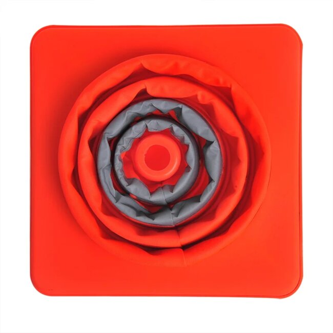 ProPlus Opvouwbare veiligheidspilon - reflecterende strepen - 41 cm - compact en draagbaar