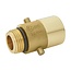 ProPlus Bajonet verloopnippel LPG - 22 mm - messing - goud - internationaal gebruik