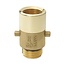 ProPlus Bajonet verloopnippel LPG - 22 mm - messing - goud - internationaal gebruik