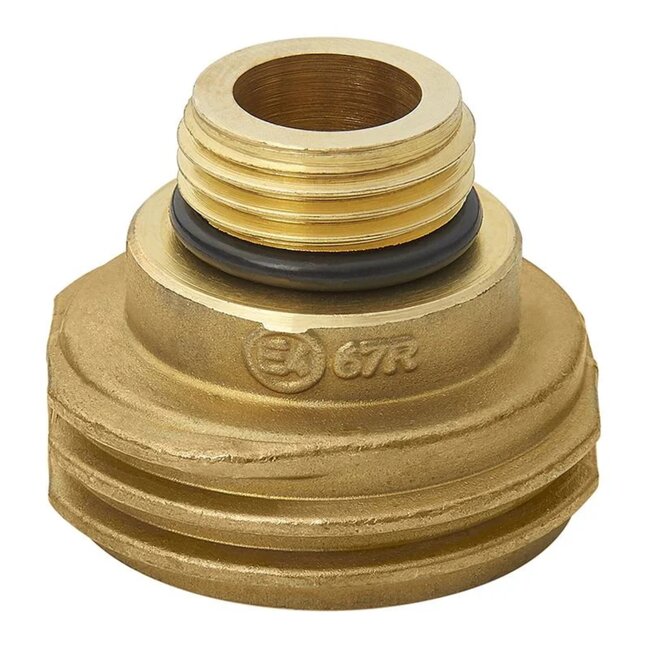 ProPlus LPG nippel - Europa - messing - 22 mm - eenvoudig inschroefbaar