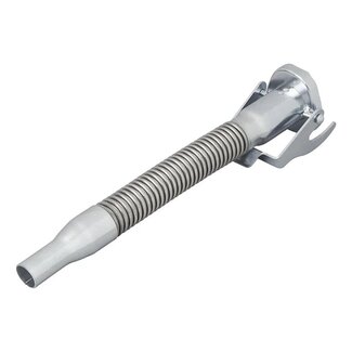 ProPlus Flexibele metalen schenktuit - 28 cm - zilver - voor militaire jerrycans