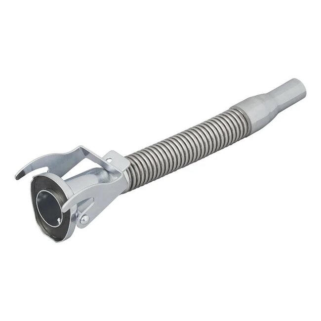 ProPlus Flexibele metalen schenktuit - 28 cm - zilver - voor militaire jerrycans
