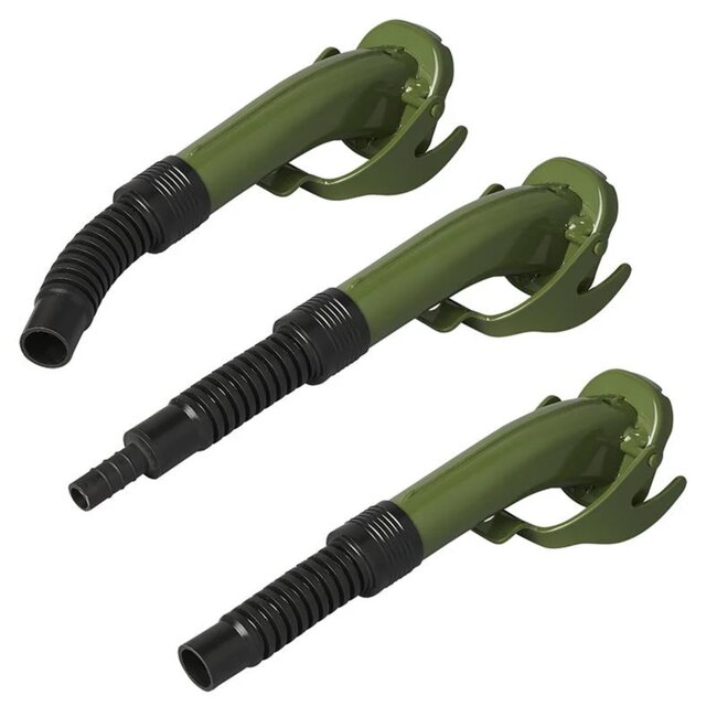 ProPlus Flexibele metalen schenktuit - groen - geschikt voor benzine en diesel