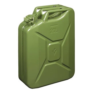 ProPlus Jerrycan 20 liter - Metaal - Groen - UN- en TÜV/GS Gekeurd