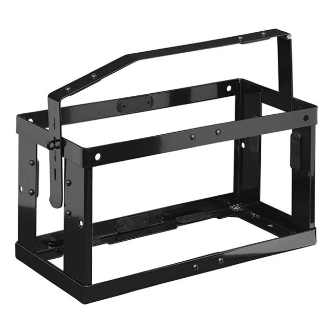 ProPlus Vergrendelbare jerrycanhouder - Metaal - Anti-vibratie - 10 liter - Zwart