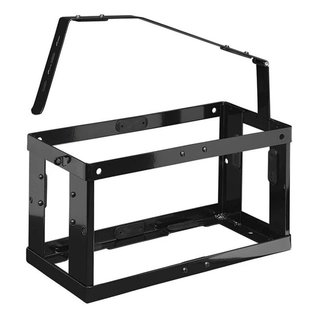 ProPlus Vergrendelbare jerrycanhouder - Metaal - Anti-vibratie - 10 liter - Zwart