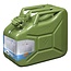 Pro Plus Jerrycan 10 liter - Metaal - Groen - UN- en TÜV/GS Gekeurd