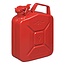 ProPlus Stalen jerrycan - 5 liter - UN en TÜV/GS gekeurd - rood - met handvatten
