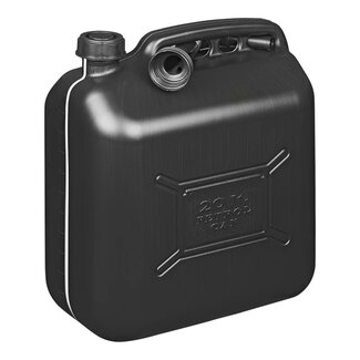 ProPlus Jerrycan - 20 Liter - Kunststof - Zwart - UN-gekeurd - Veiligheidsfunctie