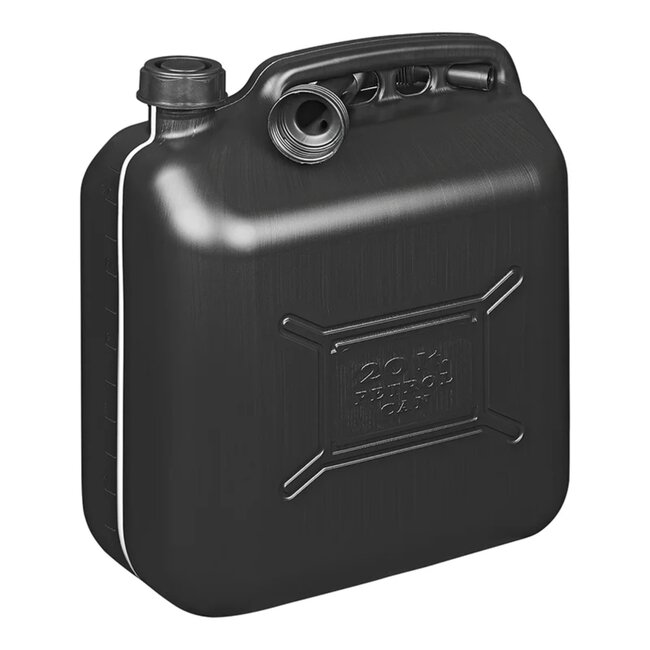 ProPlus Jerrycan - 20 Liter - Kunststof - Zwart - UN-gekeurd - Veiligheidsfunctie