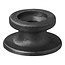 ProPlus Koordhouder - Rond - Kunststof - Zwart - Ø 19/25 x 13 mm