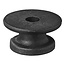 ProPlus Koordhouder - Rond - Kunststof - Zwart - Ø 19/25 x 13 mm