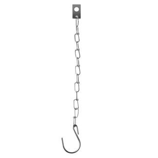ProPlus Borgketting met haak en oog - metaal - 240 mm