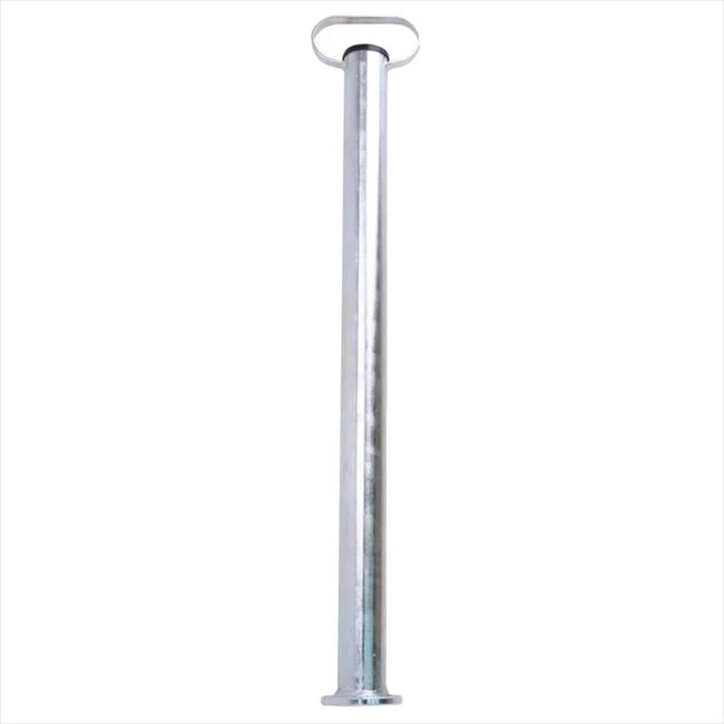 ProPlus Steunpoot - Gegalvaniseerd Staal - Ø 48 mm - 700 mm Hoog - Zilver
