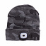 Benson LED Beanie Muts - Camouflage - Verstelbare Lichtsterktes - Unisex - One Size