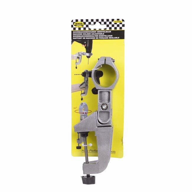Benson Verstelbare boormachine houder - 360° draaibaar - Ø 43 mm - metaal