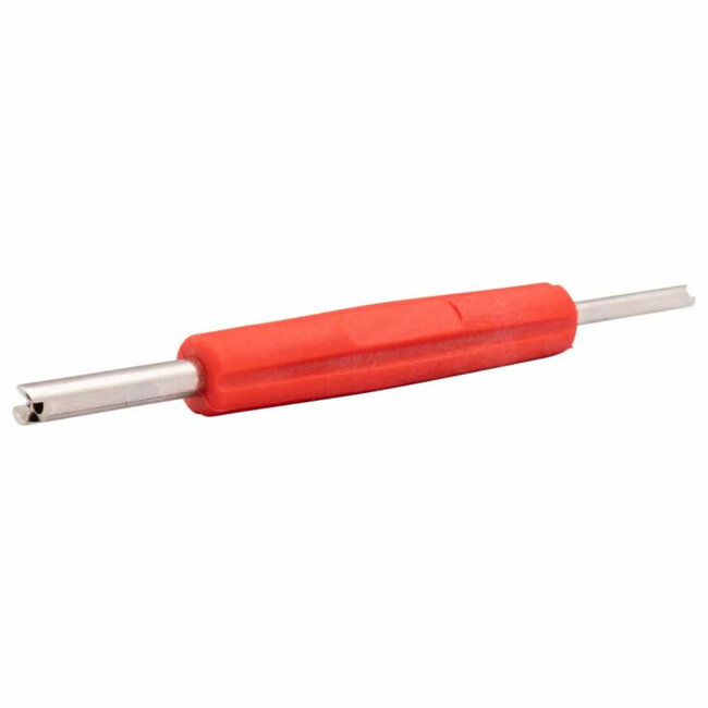 Topgear Handzame Ventielsleutel - 130 x 13 x 13 mm - Rood