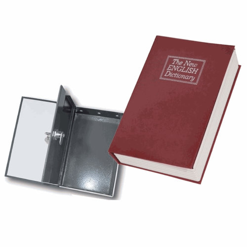 Benson Boekenkluis - 18 x 11.5 x 5.5 cm - Inclusief 2 Sleutels Benson Boekenkluis - 18 x 11.5 x 5.5 cm - Inclusief 2 Sleutels
