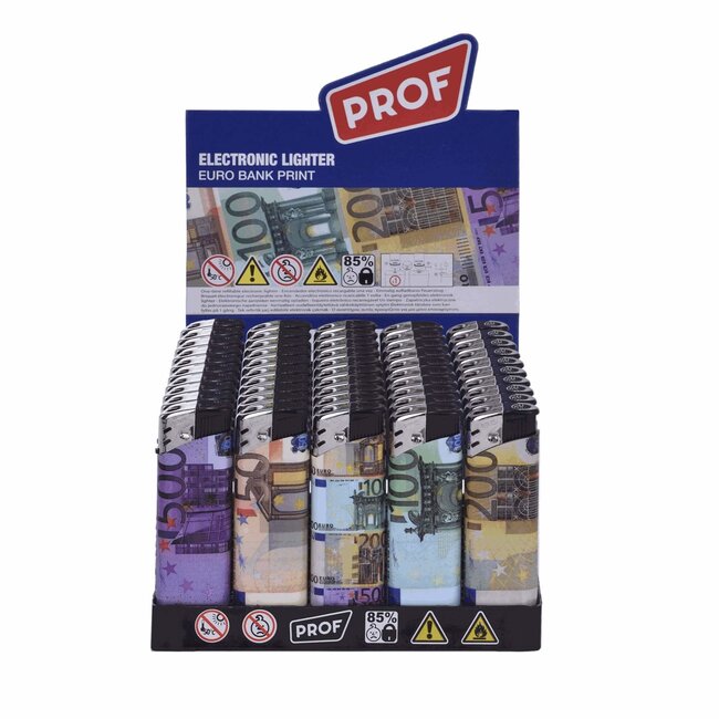 Prof Wegwerpaanstekers - Eurodesign - Regelbare vlam - 50 stuks