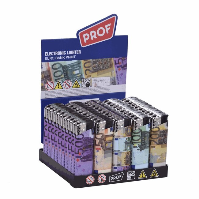 Prof Wegwerpaanstekers - Eurodesign - Regelbare vlam - 50 stuks