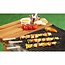 Lifetime Barbecuespiezen - Roestvrij staal - Herbruikbaar - 38,5 cm - Set van 4