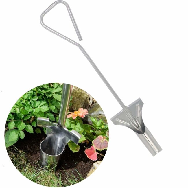 Talen Tools Bollenplanter met Lange Steel - Ergonomisch Tuinieren