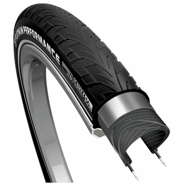 CST Anti-lek buitenband - 28 inch - Zwart - Extra bescherming - Geschikt voor e-bikes
