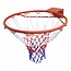 Dunlop Basketbalkorf / Basketbal ring 45cm + net (Oranje)