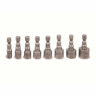 Tooltech Dopbit-Set 1/4" - 5, 6, 7, 8, 9, 10, 11 en 13 mm voor Accuboor