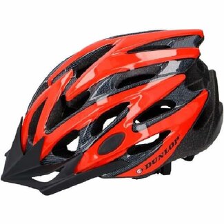 Dunlop Mountainbike Fietshelm - 58-61 cm - Rood - Maat L