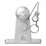ProPlus Gecombineerde trekhaakkogel - tweevoudige uitvoering - E11-gekeurd - 50 mm - zilver