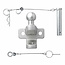 ProPlus Gecombineerde trekhaakkogel - tweevoudige uitvoering - E11-gekeurd - 50 mm - zilver
