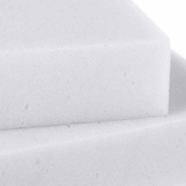 Merkloos Magische wonderspons - veelzijdig schoonmaken zonder schoonmaakmiddel - 12 x 6 cm - set van 3