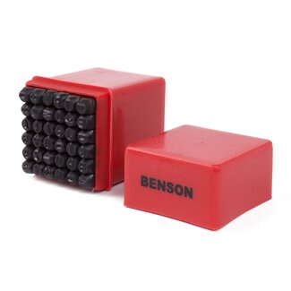 Benson Slagletters en Cijfers - Slagletterset - Ø 5 mm - 36 delig