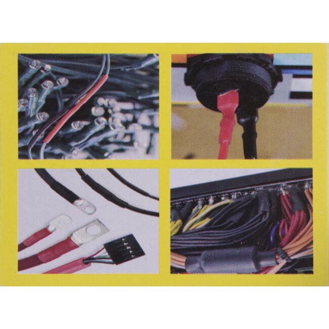 Benson Krimpkous - 13 mm - 2 meter - zwart - polyolefin - 3:1 krimpverhouding