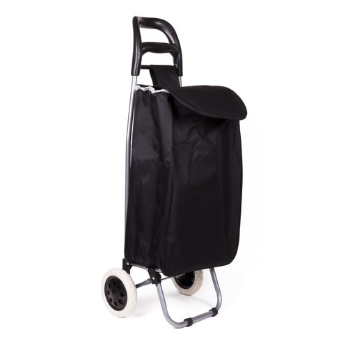 Benson Boodschappentrolley Fun Color Zwart - 92 x 32 x 21 cm - 40 Liter Benson Boodschappentrolley Fun Color Zwart - 92 x 32 x 21 cm - 40 Liter