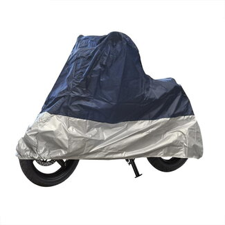 Pro Plus Motorhoes - Maat XL - Blauw/Zilver - 246 x 104 x 127 cm