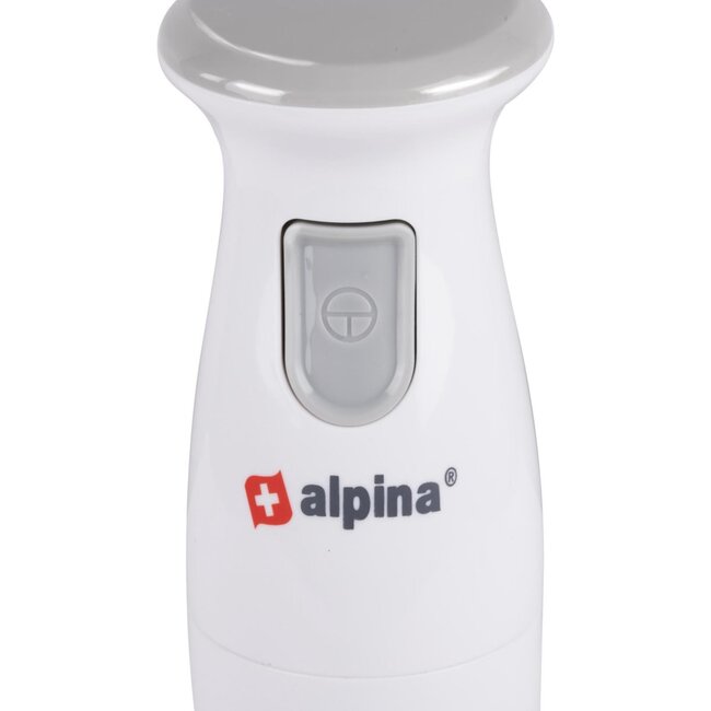 Alpina Staafmixer - 150W - Roestvrijstaal - Eenvoudig Pureren en Mixen