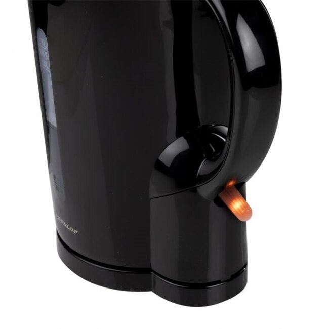 Alpina Zwarte waterkoker - 1,7 liter - Snoerloos - Droogkookbeveiliging - 2200 watt