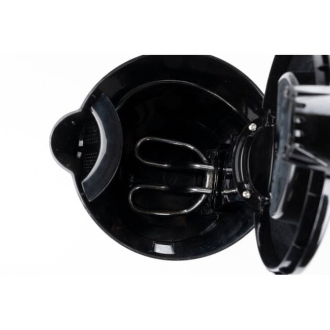 Alpina Zwarte waterkoker - 1,7 liter - Snoerloos - Droogkookbeveiliging - 2200 watt